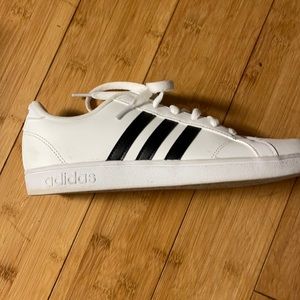 White and Black Adidas Originals low